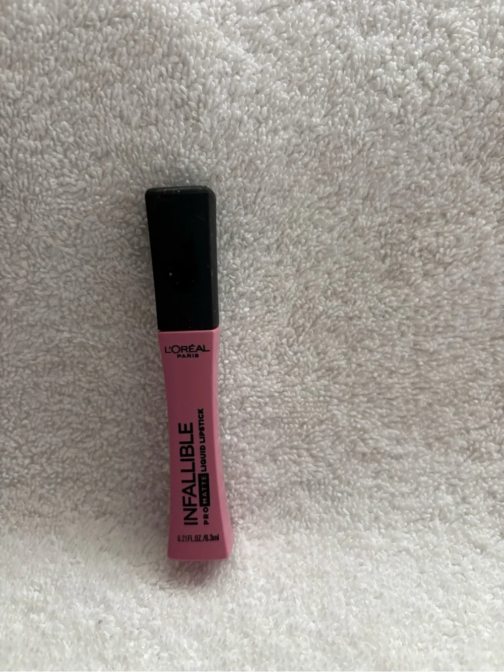 New L’Oréal infallible shade 818 dose of rose liquid lipstick